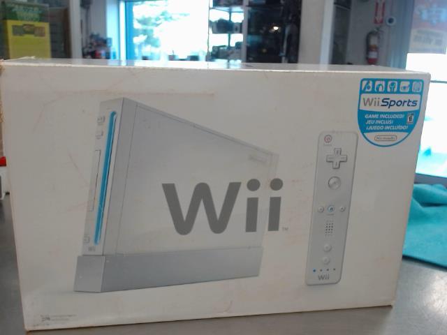 Console wii en boite avec acc