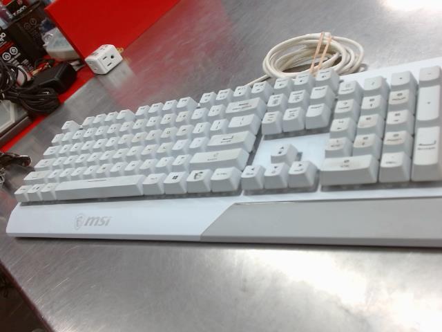 Clavier mecanique gaming blanc msi