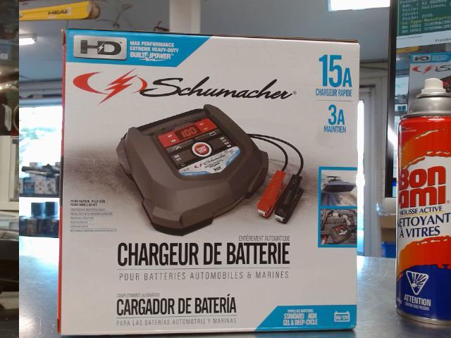 Chargeur de batterie schumacher neuf