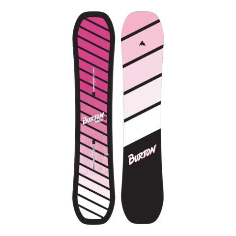 Planche a snow dans plastique rose