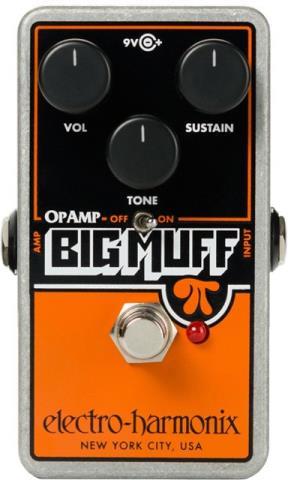 Big muff opamp dist./sustainer pedal