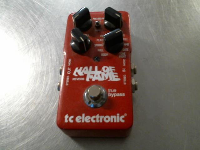 Pedal reverb hall of fame