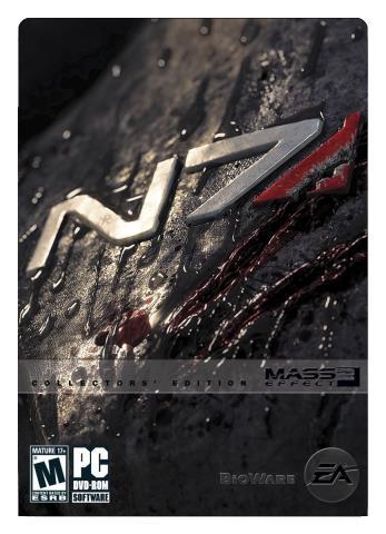 Mass effect 2 collector edition n7