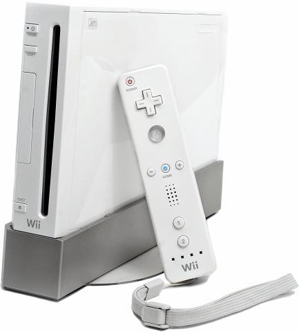 Console nintendo wii blanche fil manette