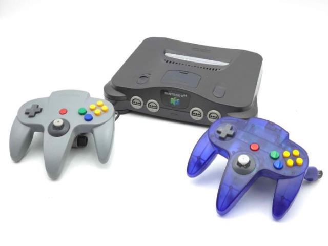 Console n64+2 man +fils