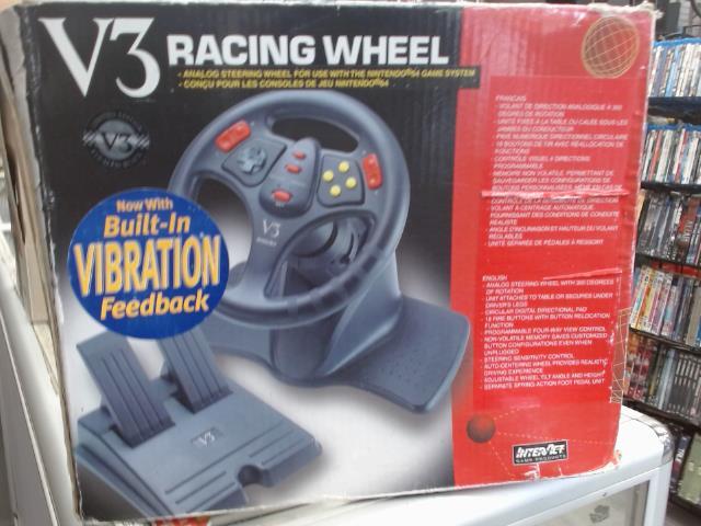 V3 racing wheel nintendo 64