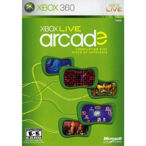 Xbox live arcade disque de compilation