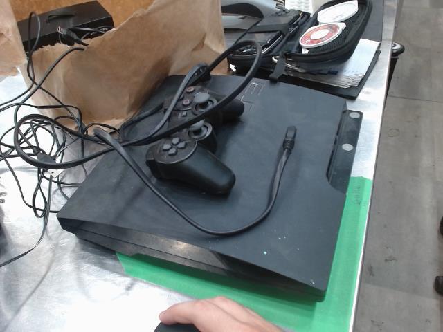 Ps3 slim+man+fils