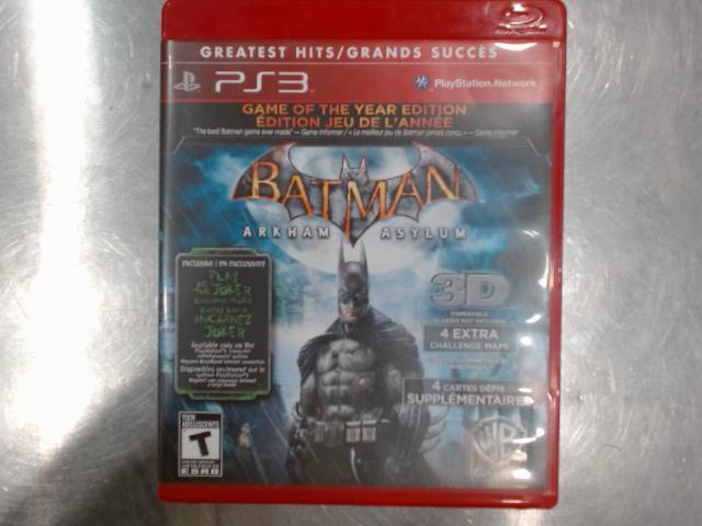 Batman arkham asylum