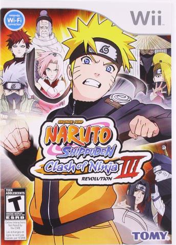 Naruto shippuden clash of ninja 3 wii