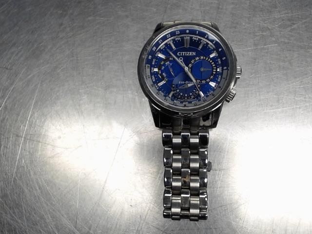 Citizen silver fond bleu