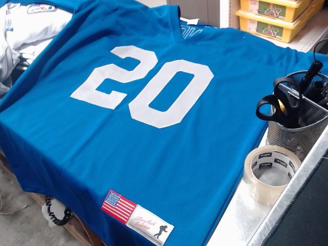 Barry sanders vintage jersey