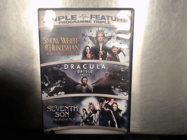 Kit 3 film dracula,snow white et 7th son