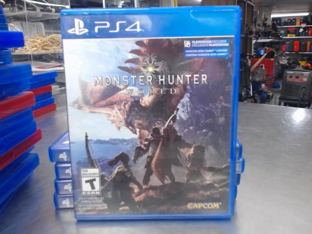 Monster hunter world ps4