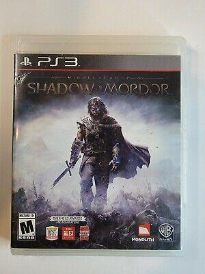 Shadow mordor middle earth