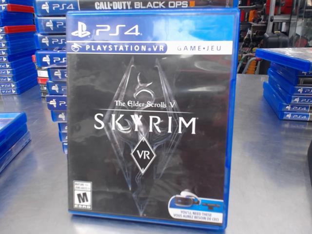 The elder scrolls v skyrim vr ps4