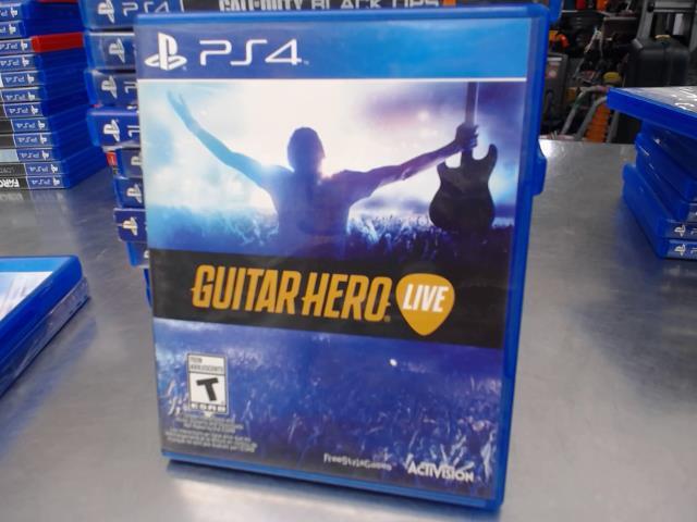 Guitar hero live ps4