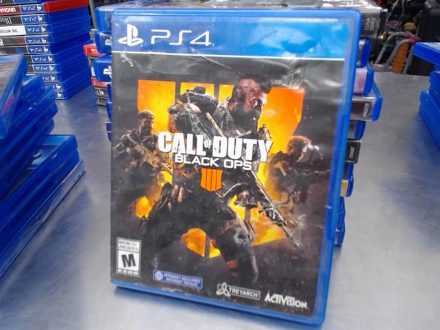 Call of duty black ops 4 ps4