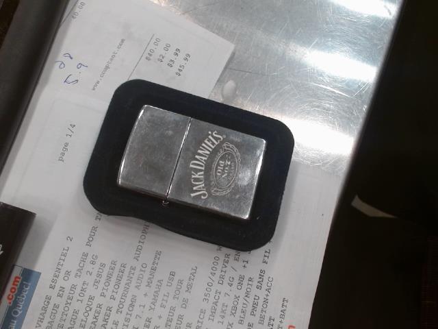 Zippo + etui / jack daniel's