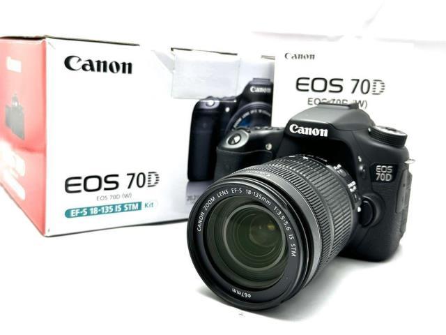 Eos 70d + efs 18-135mm + accesoire + box