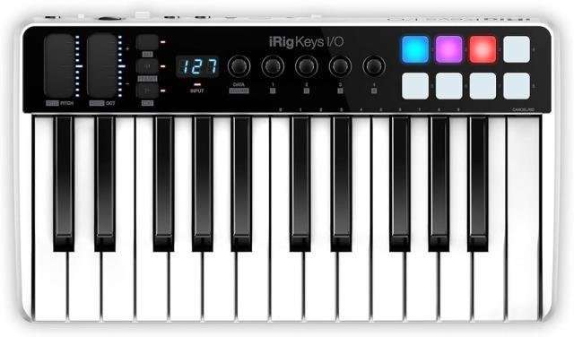 Irig keys i/o 25 touch clavier midi