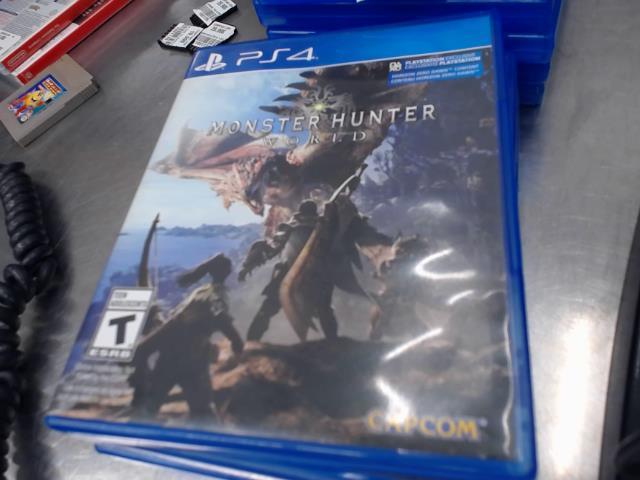 Monster hunter world ps4