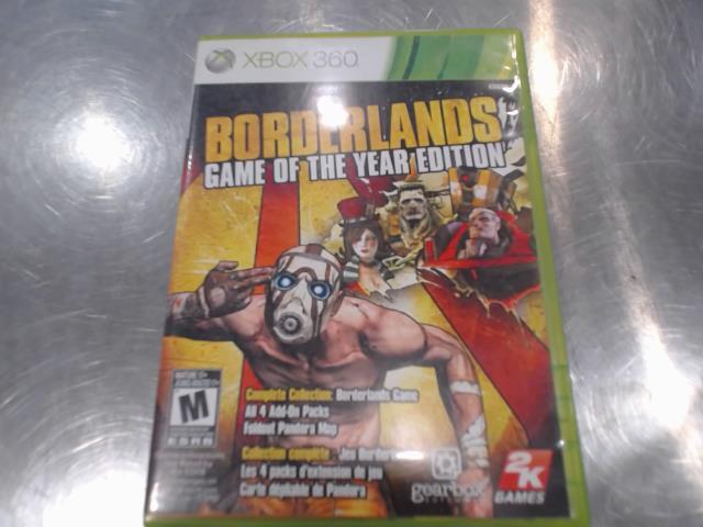 Borderlands game of the year edition