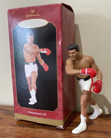 Muhammad ali ornament collectible