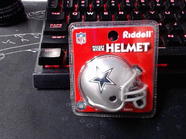 Pocketsize helmet collectible cowboys