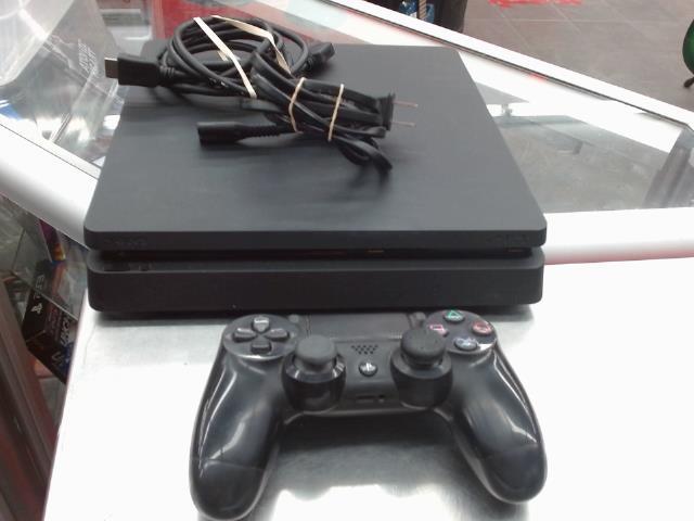 Ps4 slim 1to + man + fils