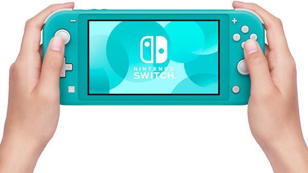 Nintendo switch lite bleue