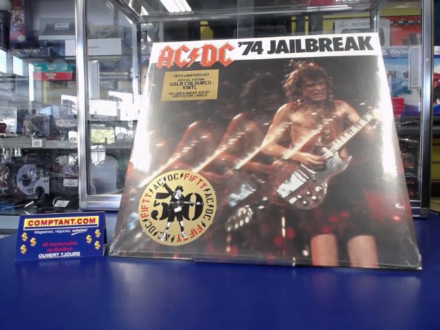 Vinyle gold coloured 50th anniversary