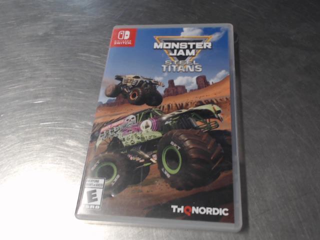 Monster jam steel titans