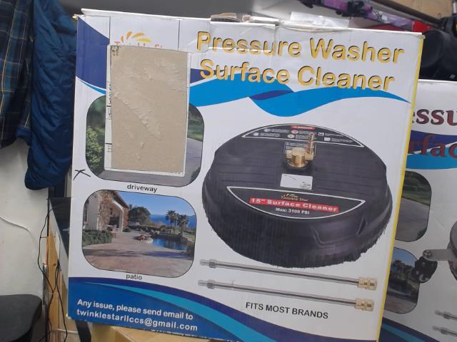 15'' pressure washer surface cleaner neu