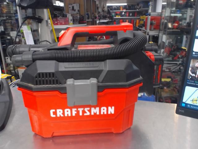 Aspirateur craftsman avec batt 4ah