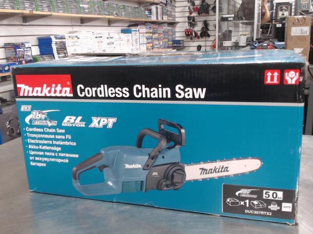 Chainsaw+1batterie 5.0ah+chargeur neuve