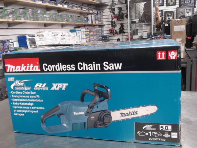 Chainsaw+1batterie 5.0ah+chargeur neuve