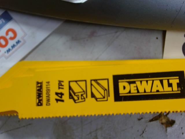 Dewalt lame pour sawzall 14p