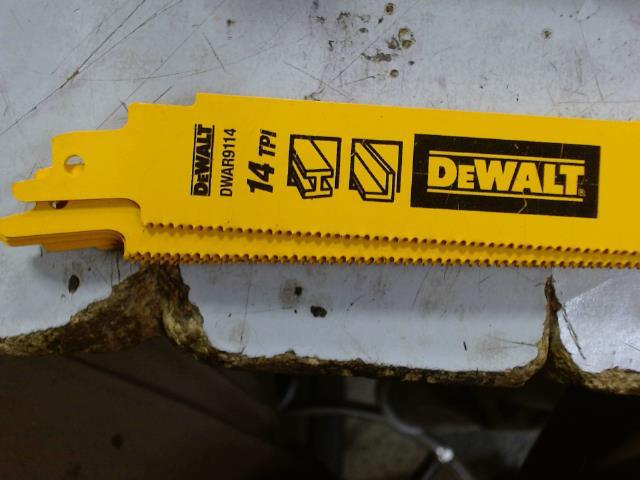 Dewalt lame pour sawzall 14p