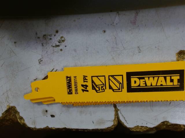 Dewalt lame pour sawzall 14p