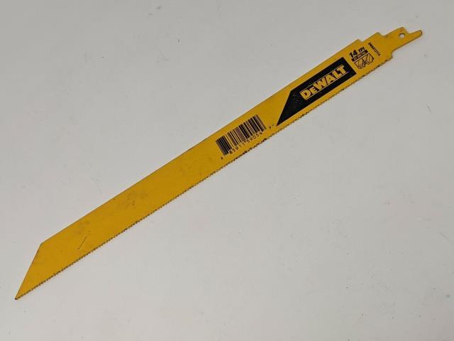 Dewalt lame pour sawzall 14tpi 10p