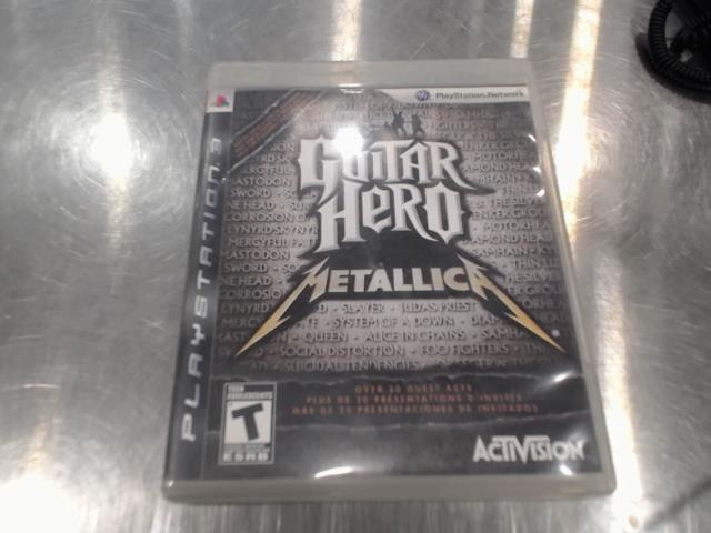 Guitar hero metallica