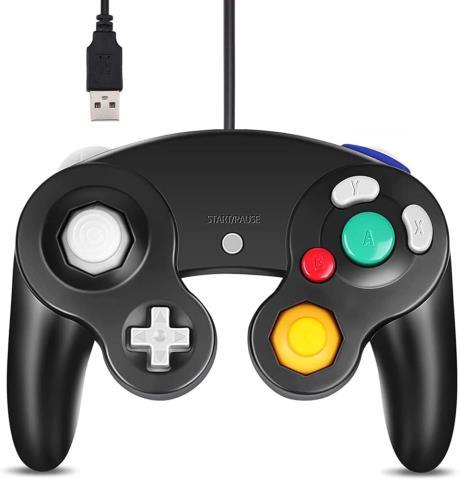 Manette noir game cube