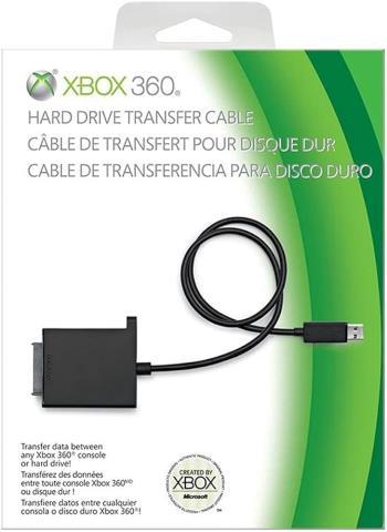 Tranfer de disque dure xbox 360