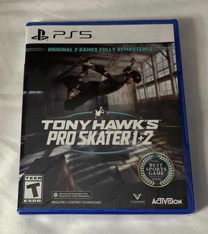 Tony hawk's pro skater 1+2