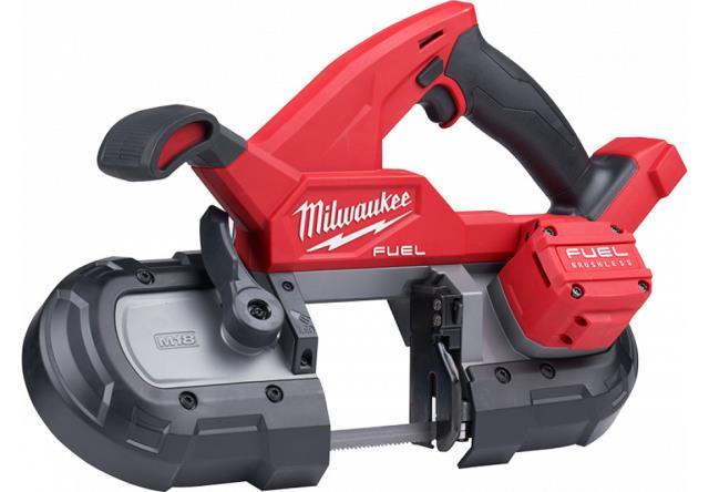 Compact band saw milwaukee in red bag