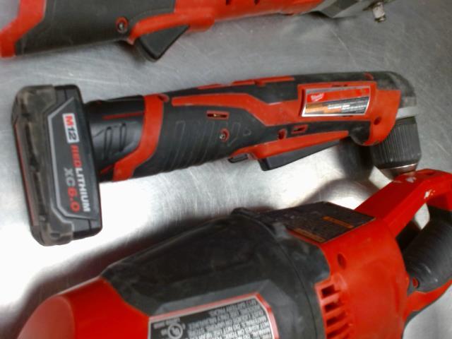 Angle drill driver milwaukee + batt 6ah