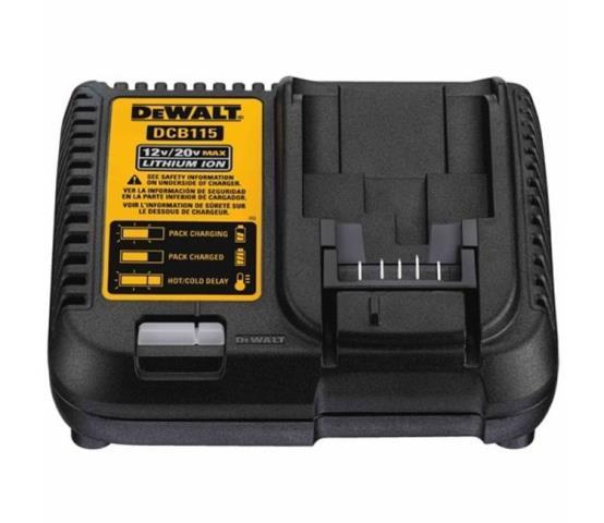 Chargeur dewalt 12/20v au lithium