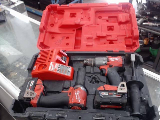 Kit impact+drill+2batt 5.0ah+chargeur