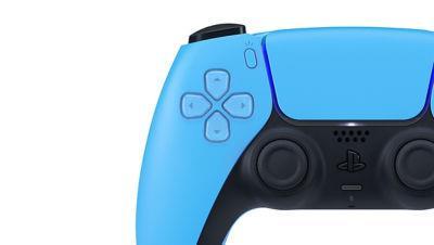 Dualsense ps5 controller light blue